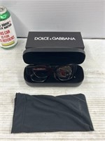 Dolce & Gabbana women’s glasses with case lens