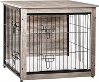 $289  DWANTON Dog Crate Furniture w/Cushion, Small