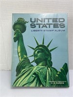 United States Liberty Stamp Album with Stamps