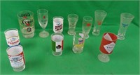 Vintage beer glasses and more