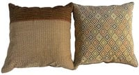 Pair Of Croscill Decorative Pillows