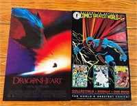 Dragon Heart Promo Poster and Dark Horse Comics