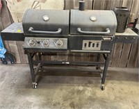 Charcoal and Propane Grill
