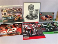 Lot of signed racing memorabilia