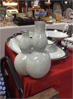 Ceramic double vase