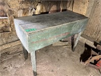 30" Antique Wood Bench