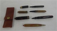 2- 14K Gold Top Fountain Pens, Southern Dairies Pe