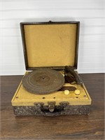 Montgomery Ward Portable Record Player