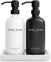 Luxury Glass Hand and Dish Soap Dispenser