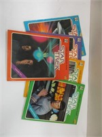 LOT OF 5 STAR TREK 1979 COLOURING BOOKS