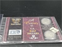 Century of US half dollars collection: 1964 Kenned