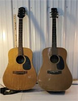 2 guitars - Kay & Epiphone **damaged