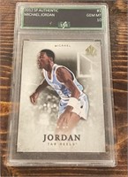 2012 SP Authentic #1 Michael Jordan Card