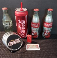 Coca-Cola Lot-Bottle/Santa/Magnets/Coasters/Misc