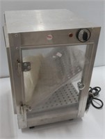 Stainless table top food warmer with scope and