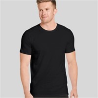 Men's Stretch Cotton Crewneck T-shirt (3pk/M)