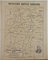 2 Civil War maps by Prang.