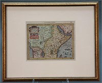 Abissinorum Regnu. Map by Mercator and Hondius.
