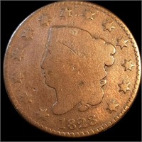 1823 Coronet Matron Head Large Cent - Scarce!