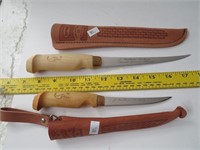 4" & 6" Blade, Rapala (Finland) Fillet Knives, New