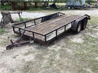 16’ FLATBED TRAILER