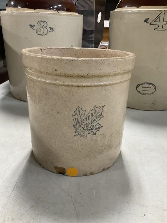 Western Stoneware Gallon Crock