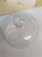 Round Clear Cake Display