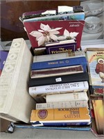 BOX LOT RELIGOUS BOOKS