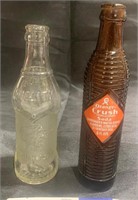 Big Chief Coca-Cola  & Orange Crush Bottles