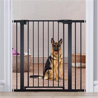 36" High Extra Tall Dog Gate, 29.6"-40.5" Wide