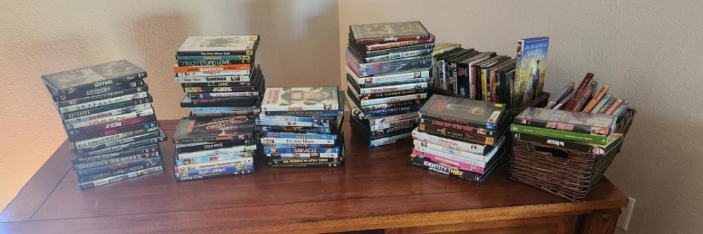 Huge Lot of DVD Movies