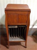Record Player Cabinet 19"x20" and 43" tall