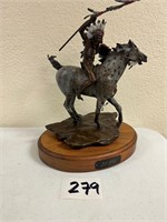 Bronze Sculpture By Star York "War Horse"
