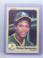 1983 Fleer Rickey Henderson