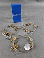 RJ Graziano Charm Bracelets Gold Tone