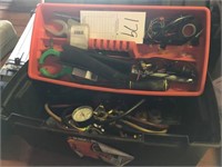 Tool box filled with HVAC Tools