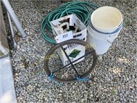 Hose, Cleaner, Buckets, DuPont FREON 12 Tank