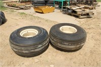 (2) Firestone Implement Tires16.5Lx16.1 on 8-Bolt