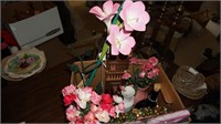 BL Pink flowers & vase