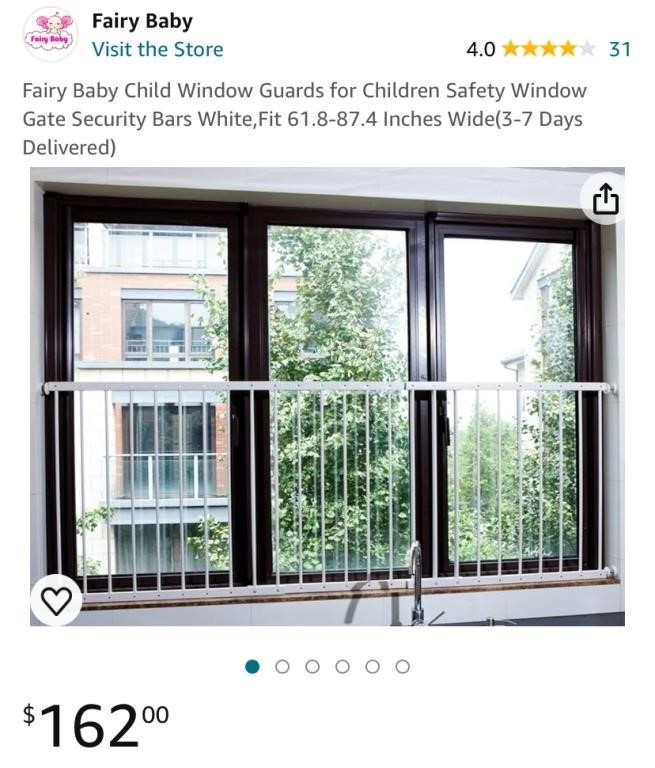 BABY WINDOW GUARDS (NEW)