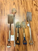 5pcs Misc Shovels