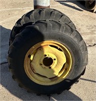 John Deere rims and tires