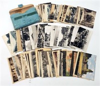 1930-40's French Photo Postcards Some Postmarked M