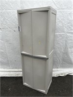 Plastic 2-door Storage Cabinet