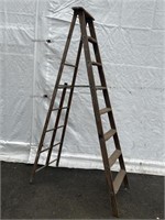 8ft Wooden Step Ladder