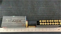 Hornady, black ammunition, 20 cartridges, 450