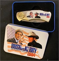 Bush VS Kerry Pocket Knife