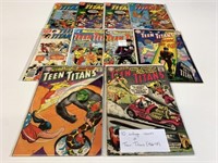 10 Vintage DC Teen Titans Comics 1966-78
