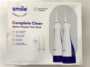 New/Open Water Flosser Twin Pack Smile Direct Club