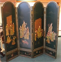 CHINESE 4 PANEL DERSSING SCREEN